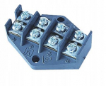 Juoda 10mm 4-takė at&scaron;akų plok&scaron;telė Simet Zpt4-10.0