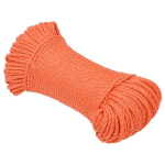 Darbo virvė vidaXL,oranžinė, 25m