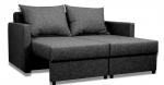 Modulinė sofa Mira 2X Tamsiai pilka
