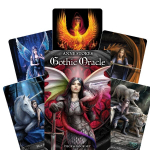 Kortų ir knygos rinkinys Oracle Anne Stokes Gothic, ENG