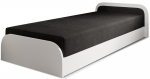 Lova NORE Parys Alova 04, 90x200 cm, juoda/balta