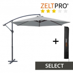 Lauko skėtis su užvalkalu Select Zeltpro, pilkas