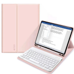 Tech-Protect SC Pen dėklas su klaviatūra iPad 10,9&Prime; (2022) &ndash; rožinis