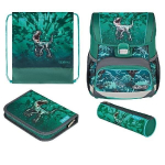 Mokyklinė kuprinė Herlitz Loop Plus Green Rex, 16 l