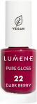 Nagų lakas Lumene Pure Gloss 22 Dark Berry, 5 ml