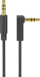 Goobay, Aux 3.5 mm/90&deg; Aux 3.5 mm, 1.5 m