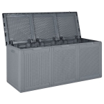 Vidaxl sodo daiktadėžė, 270l