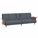 Sofa-lova vidaXL, pilka