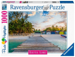 Dėlionė Ravensburger Maldyvų rojus, 16912, 1000 d.