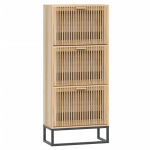 vidaXL Spintelė batams, 52x25x120cm, apdirbta mediena