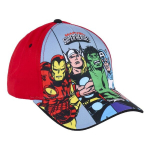 Kepurė berniukams The Avengers, raudona, 53 cm