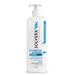Solverx Atopic Skin Plaukų &scaron;ampūnas, skirtas riebiems ir &scaron;velniems plaukams, 500 ml