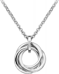 Sidabrinis kaklo papuo&scaron;alas moterims Hot Diamonds Trio DP543