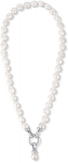 Pagrindinė plok&scaron;tė JwL Luxury Pearls Vėrinys i&scaron; tikrų baltų perlų JL0559, White