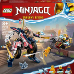 71792 LEGO&reg; NINJAGO Sora transformuojamas robotas-lenktyninis motociklas