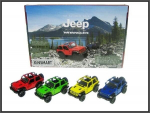 Modelis "jeep Wrangler Rubicon" 1:26-1:42