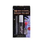Dekoratyvinės kosmetikos rinkinys Urban Decay Good to Go: makiažo fiksavimo priemonė, 30 ml + blakstienų tu&scaron;as, 13 ml + lūpų dažai n.s405, 3,4 g.