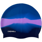Plaukimo kepuraitė Crowell Multi Flame, mėlyna