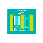 Rinkinys Reebok Cool Your Body moterims: tualetinis vanduo EDT, 100 ml + pur&scaron;kiamas dezodorantas, 150 ml