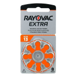 Elementai klausos aparatams Rayovac Extra PR48 13, 8 vnt.