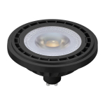 Lemputė, 6w gu10 3000k, juoda