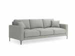 Trivietė sofa Venus, &scaron;viesiai pilka