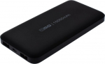 Atsarginis maitinimo &scaron;altinis ("Power Bank") 2go 10000 Mah Li-po Powerbank, Juodas