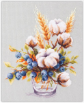 Siuvinėjimo rinkinys Magic Needle Blooming Cotton and Blueberry 510-226