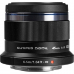 Olympus M.Zuiko Digital 45mm f/1.8 Juoda