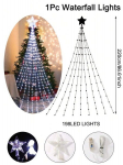 Kalėdinė girlianda 198 LED, 2.2 m