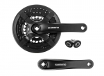 Priekinis žvaigždučių blokas 48 x 38 x 28T, 170mm, Shimano FC-TY501