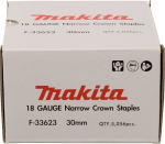 MAKITA STAPLES 18GA 5,7x30mm /5056vnt. CINKOTA