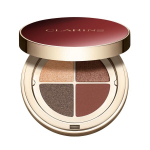 Akių &scaron;e&scaron;ėliai Clarins Ombre 4 Colour Eye Palette, 10 Smoked Plum, 4 g