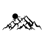 Opviq sieninė dekoracija Full Mount And Mountain 5, 1 vnt.