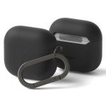 Ausinių dėklas Ringke Silicone, juodas