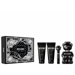 Moschino Toy Boy vyrams 4‑dalių Eau de Parfum dovanų rinkinys (EDP 100 ml + EDP 10 ml + du&scaron;o gelis 100 ml + balzamas po skutimosi 100 ml)