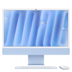 iMac 24&rdquo; 4.5K Retina, Apple M4 8C CPU, 8C GPU/16GB/256GB SSD/Blue/INT MWUF3ZE/A
