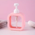 Plastikinis muilo dozatorius 300 ml, ROŽINIS