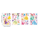 Disney princesių sienų lipdukai, A6