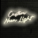 Personalizuotas Led Neonas - Individualus Vestuvėms, Barams, Salonams, &Scaron;iltai balta