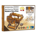 3D medinis galvosūkis, Marmurinis bėgimas Mini, 128 dalių, woodencity, WR356