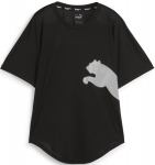 Puma Palaidinė Moterims Train All Day Big Cat Tee Black 523802 51 523802 51/S