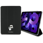 Karl Lagerfeld KLFC11RM24SAKCK iPad Air 11" 2024 Book Cover czarny|black Saffiano Magnetic Karl &Choupette