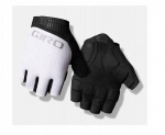 Rękawiczki męskie GIRO BRAVO II GEL kr&oacute;tki palec white roz. XL (obw&oacute;d dłoni 248-267 mm / dł. dłoni 200-210 mm) (NEW 2025)
