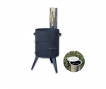 Krosnelė kazanui 16 L su kaminu Eco Kalmetal 3 mm