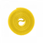 Daugiafunkcinė Velcro tvirtinimo juosta Bradas ROLKA T, 12 mm x 2 m, yellow