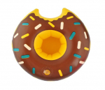 Pripučiamas plaukiojantis gėrimų laikiklis Donut