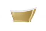 Vonia Besco Gloria Glam Gold, 160 x 68 cm, su klik-klak chrome