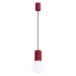 Sollux Lighting pakabinamas &scaron;viestuvas Halo 1, bordo spalvos