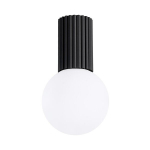 Sollux Lighting lubinis &scaron;viestuvas Halo, juodas